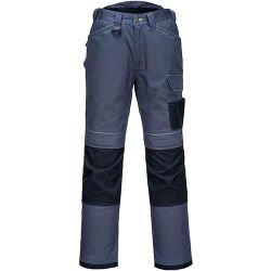 Portwest PW304 PW3 Lightweight Stretch Trousers Zoom Grey/Black Size 40 Regular Fit on Productcaster.