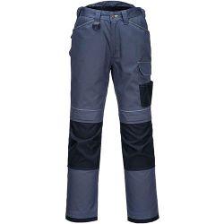 Portwest PW304 PW3 Lightweight Stretch Trousers Zoom Grey/Black Size 28 Regular Fit on Productcaster.