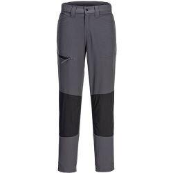 Portwest CD887 WX2 Eco Women's Stretch Work Trousers Metal Grey Size 38 Regular Fit on Productcaster.