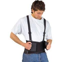 Portwest PW80 Back Support Belt Black Size XXL Regular Fit on Productcaster.