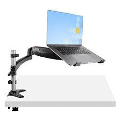 StarTech.com Desk Mount Laptop Arm - Full Motion Articulating Arm for Laptop or Single 34" Monitor - VESA Mount Laptop Tray Bracket - Ergonomic  on Productcaster.