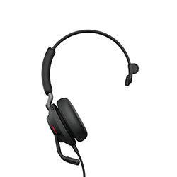 Jabra Evolve2 40 SE Headset Wired Head-band Calls/Music USB Type-A Black on Productcaster.