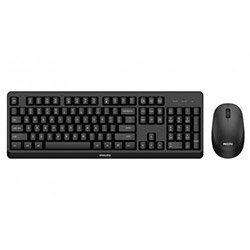 Philips 3000 series SPT6307BL/40 keyboard Mouse included RF Wireless QWERTY English Black on Productcaster.