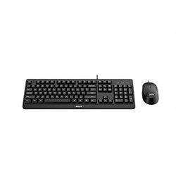 Philips 2000 series SPT6207BL/40 keyboard Mouse included USB QWERTY English Black on Productcaster.