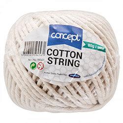 Concept 80G 38M Spool Cotton Twine Pack of 6 on Productcaster.