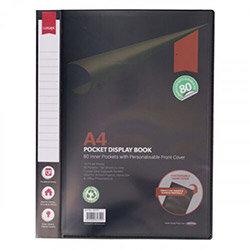 Concept A4 80 Pockets Display Book Cdu Pack of 12 on Productcaster.