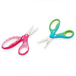 Fiskars Kids Softgrip 5inches Scissors Asst. Pack of 10 on Productcaster.