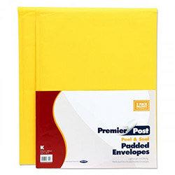 Premier Post Pkt.2 Size K 370X480 Padded Envelopes Pack of 1 on Productcaster.