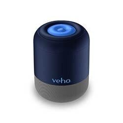 Veho MZ-S Portable Bluetooth wireless speaker - Electric Blue on Productcaster.