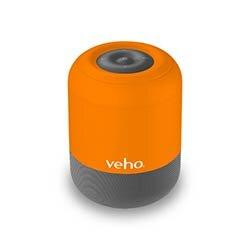 Veho MZ-S Portable Bluetooth wireless speaker - Orange on Productcaster.