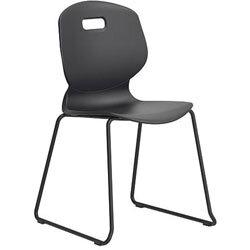 Arc Skid Canteen Chair Anthracite on Productcaster.