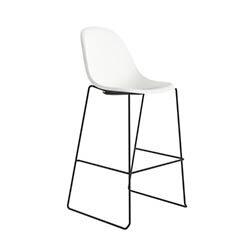 Lizzie High Stool White on Productcaster.