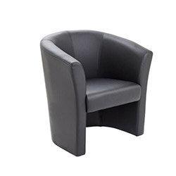 Tub Armchair Black on Productcaster.