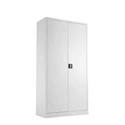 TC Steel Double Door Cupboard 1790mm White on Productcaster.