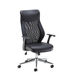 Fonseca 2 Office Chair Black PU on Productcaster.