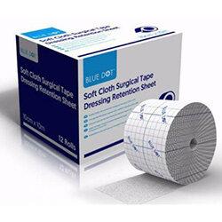 Blue Dot Soft Cloth Adhesive Retention Tape 5cm x 10m Boxed on Productcaster.