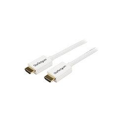 StarTech 5m 16 ft White CL3 In-wall High Speed HDMI Cable Ultra HD 4k x 2k HDMI Cable HDMI to HDMI M/M HD3MM5MW , HuntOffice.ie on Productcaster.