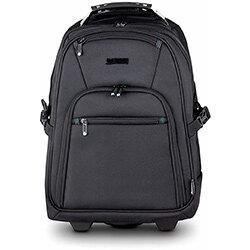 Urban Factory Heavee Laptop Backpack Trolley 15.6" Black, Trolley case, 39.6 cm (15.6"), Shoulder strap, 2.26 kg , HuntOffice.ie on Productcaster.