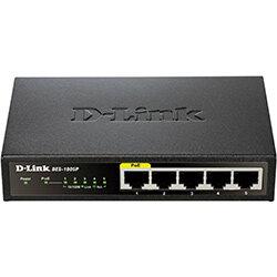 D-Link DES-1005P/E, Unmanaged, L2, Fast Ethernet (10/100), Full duplex, Power over Ethernet (PoE) on Productcaster.