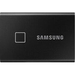 Samsung Portable SSD T7 Touch 1TB - Black, 1000GB, USB Type-C, 3.2 Gen 2 (3.1 Gen 2), 1050 MB/s, Password protection, Black on Productcaster.