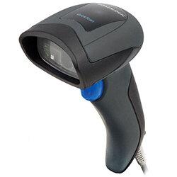 Datalogic QD2450 QUICKSCAN Barcode Handheld Scanner - 2D, RS232, EAS, KIT STD Black - QD2450-BKK20-EAS on Productcaster.