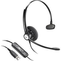 POLY Entera HW121N-USB-M Headset Head-band USB Type-A Black , HuntOffice.ie on Productcaster.