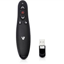 V7 Professional Wireless Presenter, RF, USB, 10.6 m, Black on Productcaster.