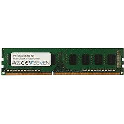 V7 4GB DDR3 PC3-10600 1333MHZ DIMM Desktop Memory Module - V7106004GBD-SR, 4GB, 1 x 4GB, DDR3, 1333 MHz, 240-pin DIMM on Productcaster.