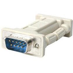 StarTech DB9 to RS232 Gender Changer Serial Null Modem Adapter M/F NM9MF , HuntOffice.ie on Productcaster.