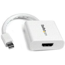 StarTech.com Mini DisplayPort to HDMI Video Adapter Converter - White, 0.12 m, Mini-DisplayPort, HDMI, Male, Female, Straight , HuntOffice.ie on Productcaster.