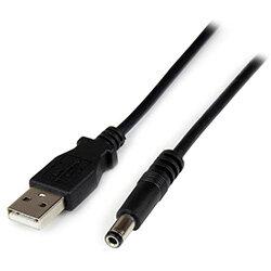 StarTech.com USB to 5.5mm power cable - Type N barrel - 2m, 2 m, USB A, Barrel type N , HuntOffice.ie on Productcaster.