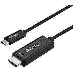 StarTech.com 6ft (2m) USB C to HDMI Cable - 4K 60Hz USB Type C to HDMI 2.0 Video Adapter Cable - Thunderbolt 3 Compatible - Laptop to HDMI Monitor/ on Productcaster.