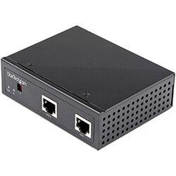 StarTech.com Industrial Gigabit PoE Splitter - 90W High Speed over Ethernet PoE+++ Splitter - 12-48V DC Splitter 802.3bt - LAN/RJ45 Ultra PoE to DC  on Productcaster.