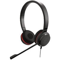 Jabra Evolve 20SE UC Stereo Headset - Wired USB & Headphone Jack 3.5mm Connector - Noise Cancellation - Colour: Black 4999-829-409 , HuntOffice.ie on Productcaster.