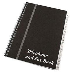 Telephone and Fax Address Book A5 Wirebound Concord CD10 , HuntOffice.ie on Productcaster.