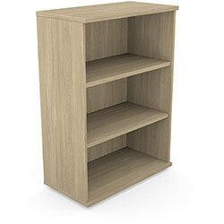 Medium Bookcase 1130mm High With Adjustable Shelves & Floor Leveller Feet on Productcaster.