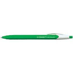 Q-Connect Biodegrade Ballpoint Retractable Black Pack of 12 KF10496 on Productcaster.