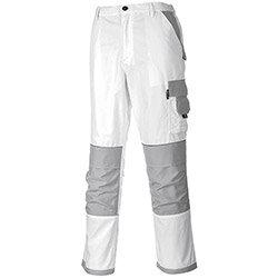 Portwest KS54 Painters Pro Trousers White Small on Productcaster.