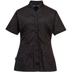 Portwest LW12 Ladies Premier Tunic Black Medium , HuntOffice.ie on Productcaster.