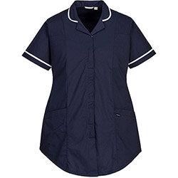 Portwest LW18 Stretch Maternity Tunic Navy XL , HuntOffice.ie on Productcaster.