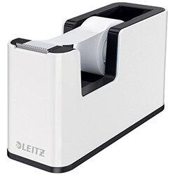 Leitz WOW Tape Dispenser Dual Colour White/Black 53641095 , HuntOffice.ie on Productcaster.