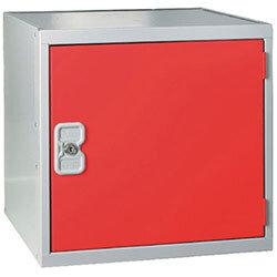 Cube Locker One Compartment Red Door 380 x 380 x 380mm MC00095 , HuntOffice.ie on Productcaster.