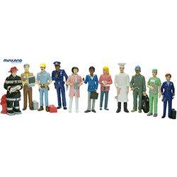 Professionals Block Figures Small World 12 Pieces Ref MD27388 on Productcaster.