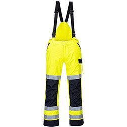 Portwest MV71 Modaflame Multi Arc Trousers Yellow & Navy Large , HuntOffice.ie on Productcaster.