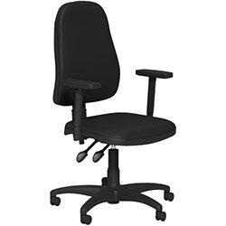 OA Series High Back High Back Operator Office Chair Black Vinyl with Height Adjustable Arms , HuntOffice.ie on Productcaster.