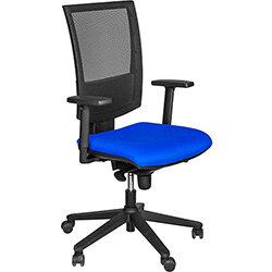 Flash Mesh Office Chair With Tension Control Adjustable Back & Arms Blue on Productcaster.