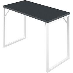 Picnic High Table 1600x800x1100mm White Frame & Anthracite Top on Productcaster.