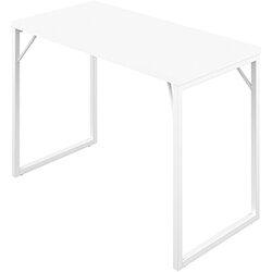 Picnic High Table 1800x800x1100mm White Frame & White Top on Productcaster.