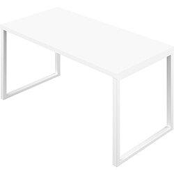 Picnic Low Table 2000x800x740mm White Frame & White Top on Productcaster.