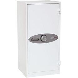 Phoenix Firechief FS1651E 230L Fire & Security Safe With Electronic Lock White , HuntOffice.ie on Productcaster.